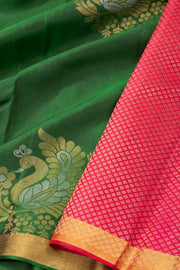 Green Kanjivaram Pure Silk Saree 10076092