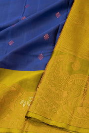 Blue Kanjivaram Pure Silk Saree 10076097