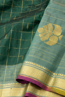 Green Kanjivaram Pure Silk Saree 10076099