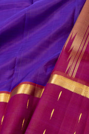 Purple Kanjivaram Pure Silk Saree 10076105