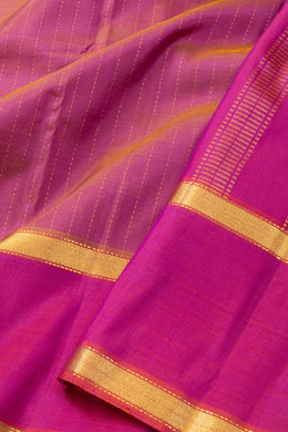 Violet Kanjivaram Pure Silk Saree 10076109