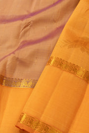 Orange Kanjivaram Pure Silk Saree 10076110