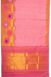 Pink Kanjivaram Pure Silk Saree 10076115