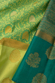 Green Nakashi Kanjivaram Pure Silk Saree 10076119