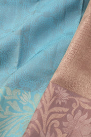 Blue Kanjivaram Pure Silk Saree 10076135