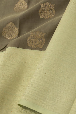 Green Kanjivaram Pure Silk Saree 10076136