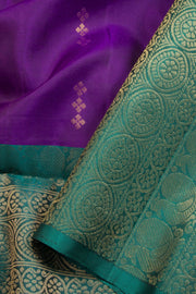 Purple Kanjivaram Soft Silk Saree 10069210 - Avishya