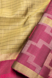 Green Kanjivaram Soft Silk Saree