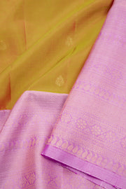 Brown Handloom Kanjivaram Soft Silk Saree 10074815