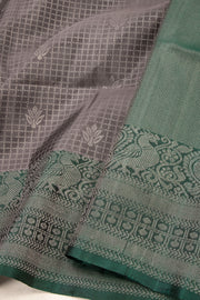 Brown Handloom Kanjivaram Soft Silk Saree 10075684