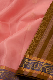 Pink Handloom Kanjivaram Soft Silk Saree 10076147