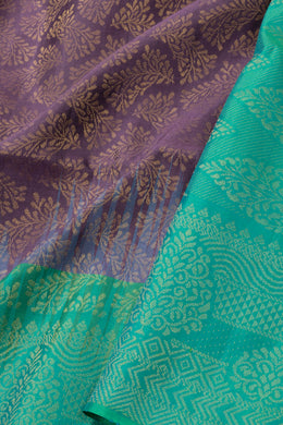 Purple Handloom Kanjivaram Soft Silk Saree 10076157
