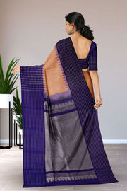 Brown Gadwal Kuttu Silk Saree 10075420