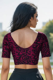 Pink Batik Rayon Blouse 10075025