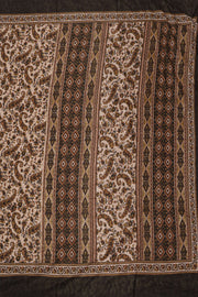 Green Printed Semi Linen Saree 10077977