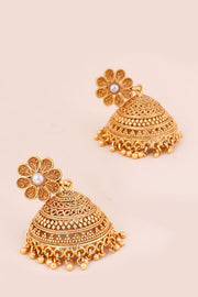 Gold Plated Jhumka Earring