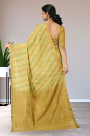 Sandal Mysore Georgette Saree 10065887