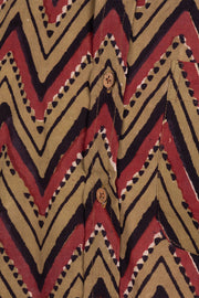 Green Full Sleeve Jahota Printed Cotton Mens Shirt 10072998