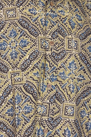 Green Full Sleeve Ajrakh Printed Cotton Mens Shirt 10071166