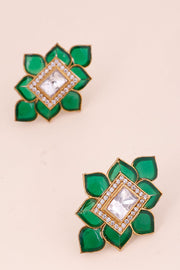 Oxidised Stud Earring