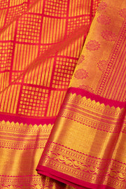 Red Kanjivaram Pure Silk Saree 10077161