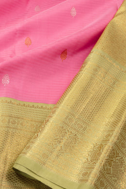 Pink Kanjivaram Pure Silk Saree 10076129