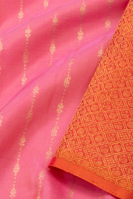 Pink Kanjivaram Pure Silk Saree 10076104