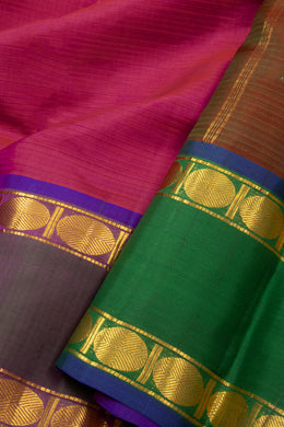 Red Kanjivaram Pure Silk Saree 10076073