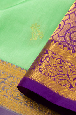 Green Kanjivaram Pure Silk Saree 10076067