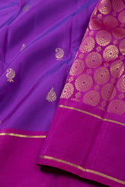 Purple Kanjivaram Pure Silk Saree 10076094