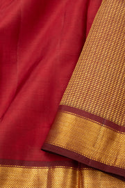 Maroon Kanjivaram Pure Silk Saree 10077174