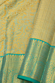 Blue Kanjivaram Pure Silk Saree 10077170