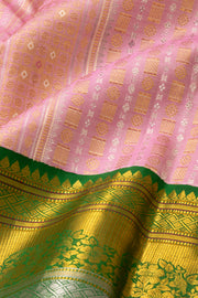 Baby Pink Kanjivaram Pure Silk Saree 10077173