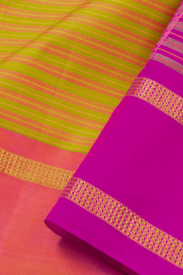 Yellow Kanjivaram Pure Silk Saree 10076072