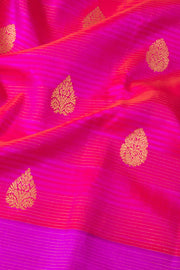 Pink Kanjivaram Pure Silk Saree 10076114