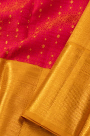 Yellow Kanjivaram Pure Silk Saree 10076137