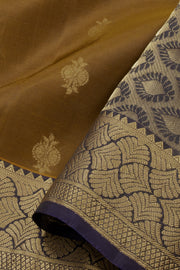 Brown Kanjivaram Pure Silk Saree 10076070