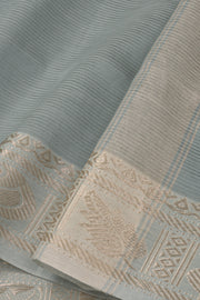 Grey Kanjivaram Silk Cotton Saree 10077963