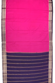 Rani Pink Mysore Semi Crepe Silk Saree 10077208