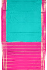 Sky Blue Mysore Semi Crepe Silk Saree 10077207