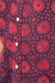 Violet Indigo Men's Half Sleeve Crop Shirt 10074616