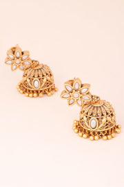 Gold Plated Jhumka Earring