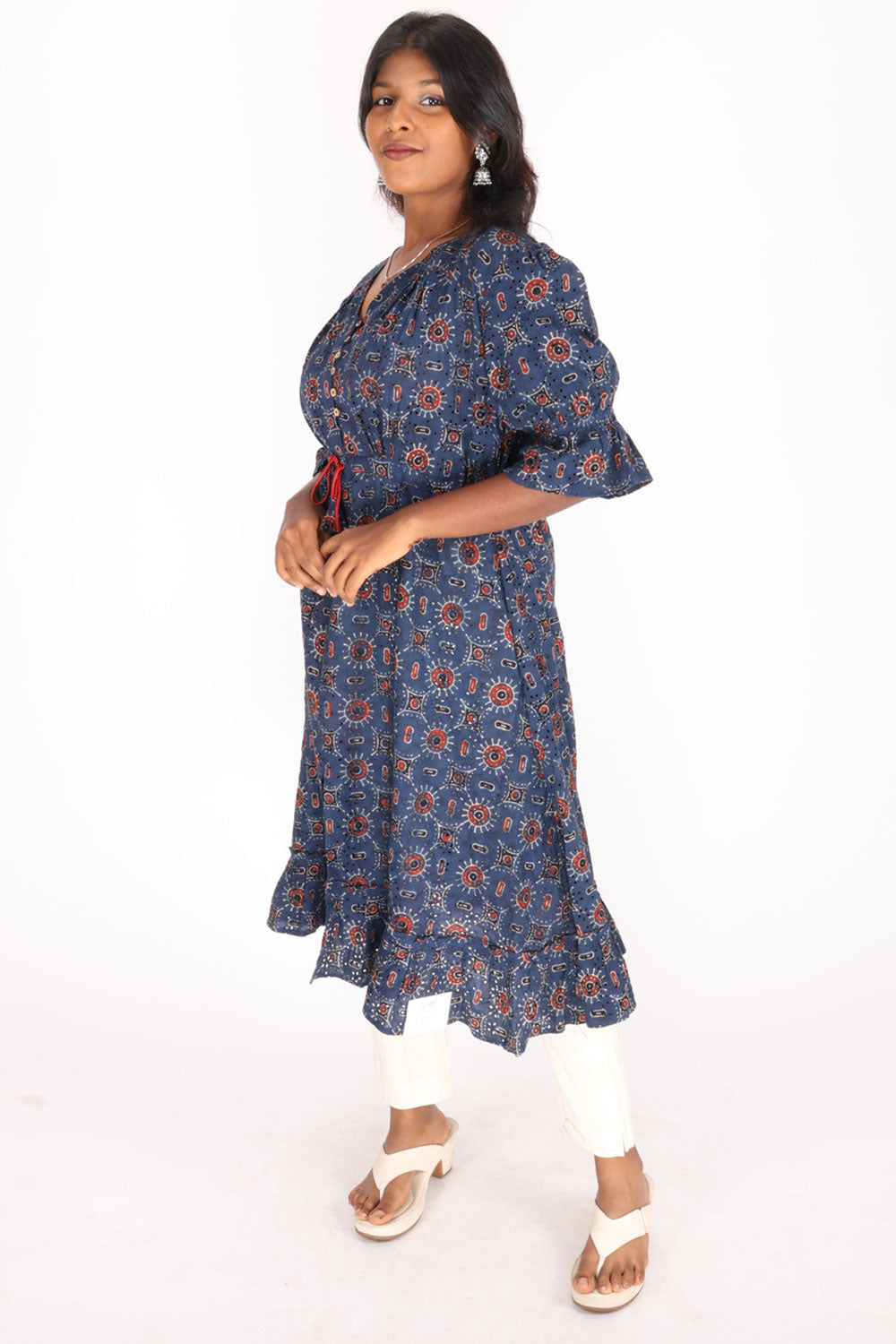 Hakoba Cotton Dress