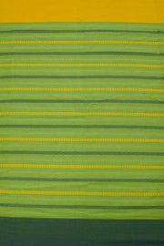 Green Handloom Dhaniakhali Cotton Saree 10062577