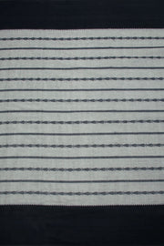 Grey Handloom Dhaniakhali Cotton Saree 10062601