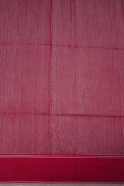 Beaver Brown Handloom Maheswari Silk Cotton Saree 10062622
