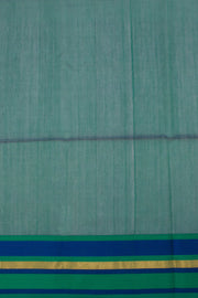 Stone Blue Handloom Maheswari Silk Cotton Saree 10062623