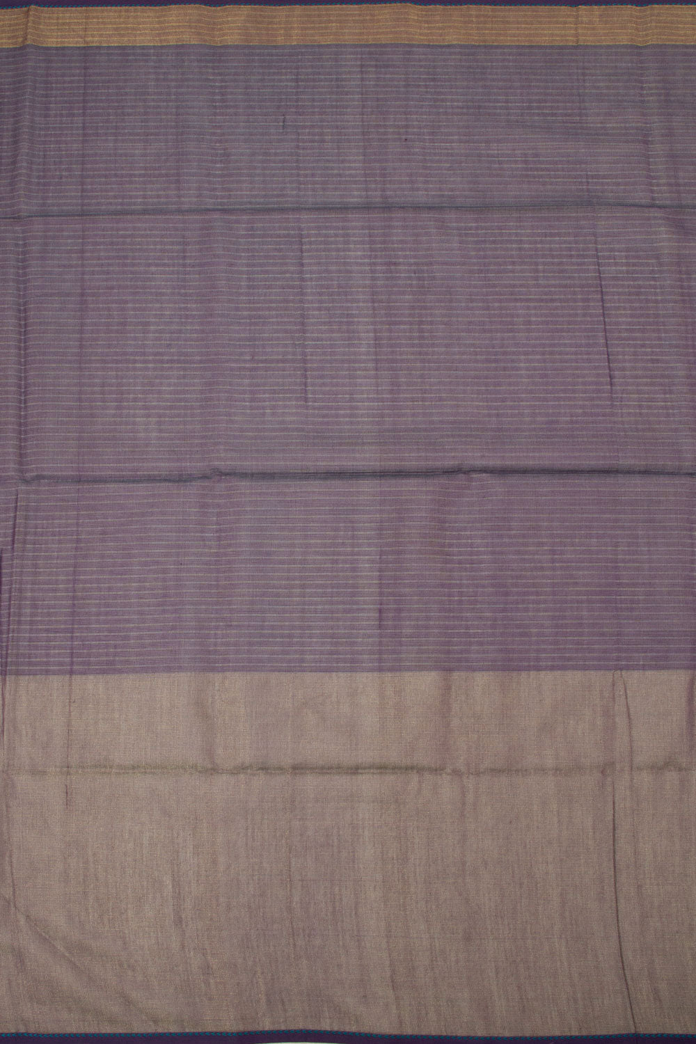 Old Lavender Purple Handloom Maheswari Silk Cotton Saree 10062628