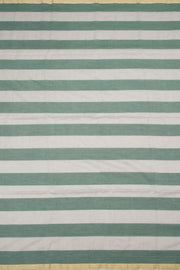 Green Handloom Maheswari Silk Cotton Saree 10062633