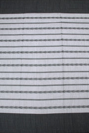 Silver Grey Handloom Dhaniakhali Cotton Saree 10063792